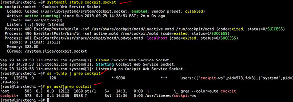 如何在CentOS 8/RHEL 8上安装和使用Cockpit 