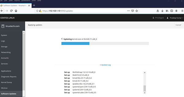 如何在CentOS 8/RHEL 8上安装和使用Cockpit 