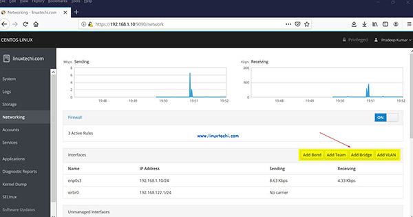 如何在CentOS 8/RHEL 8上安装和使用Cockpit 