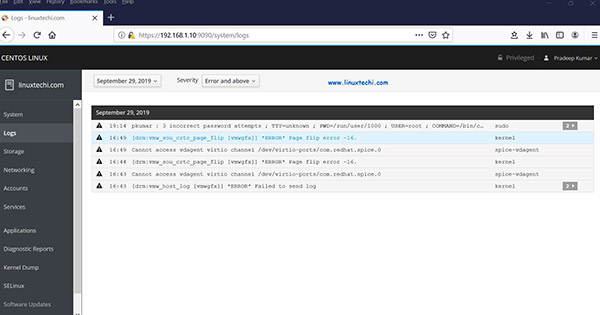 如何在CentOS 8/RHEL 8上安装和使用Cockpit 